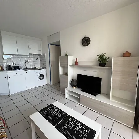 Apartmán 2 Pieces Avec Piscine Proche Commerces Au Barcares - Fr-1-81-604